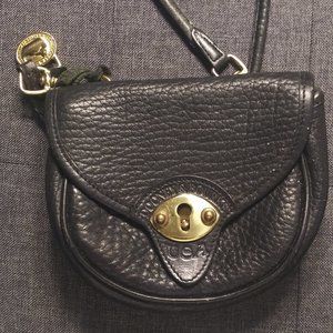 Dooney & Bourke Kilt Bag Black Leather